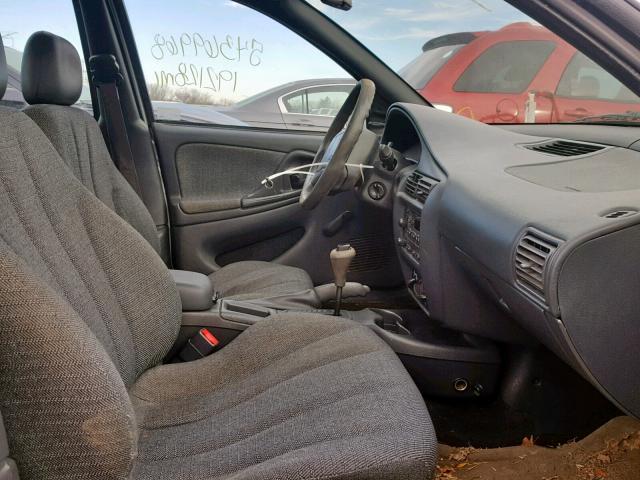 1G1JC524427443313 - 2002 CHEVROLET CAVALIER B SILVER photo 5