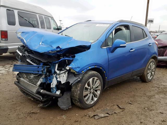 KL4CJASB0HB157777 - 2017 BUICK ENCORE PRE BLUE photo 2