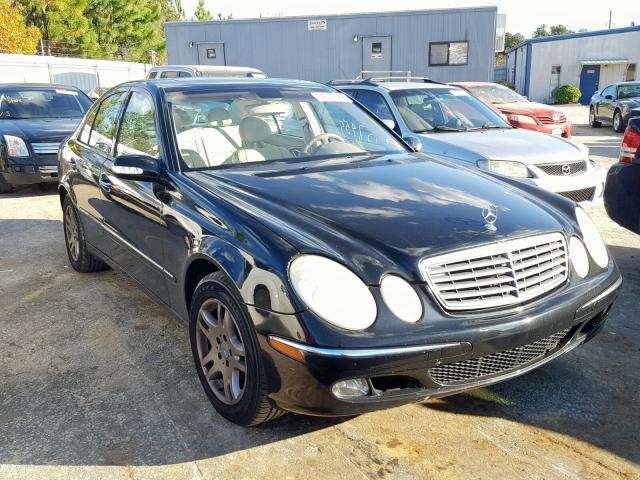 WDBUF65J33A213803 - 2003 MERCEDES-BENZ E 320 BLACK photo 1