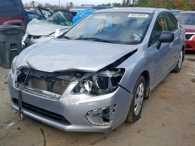 JF1GJAA62EH011391 - 2014 SUBARU IMPREZA BA SILVER photo 2