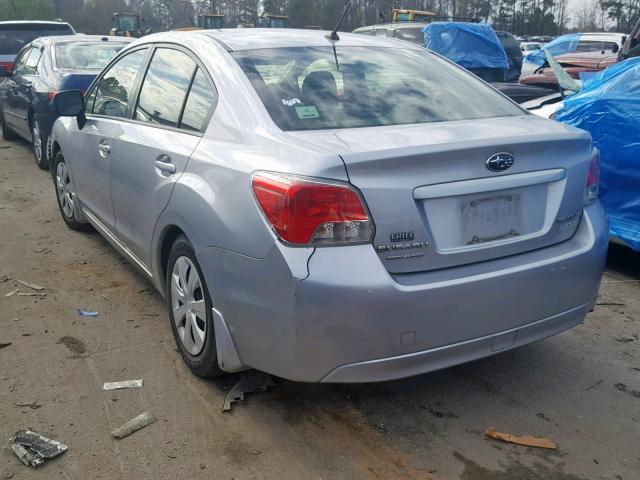 JF1GJAA62EH011391 - 2014 SUBARU IMPREZA BA SILVER photo 3