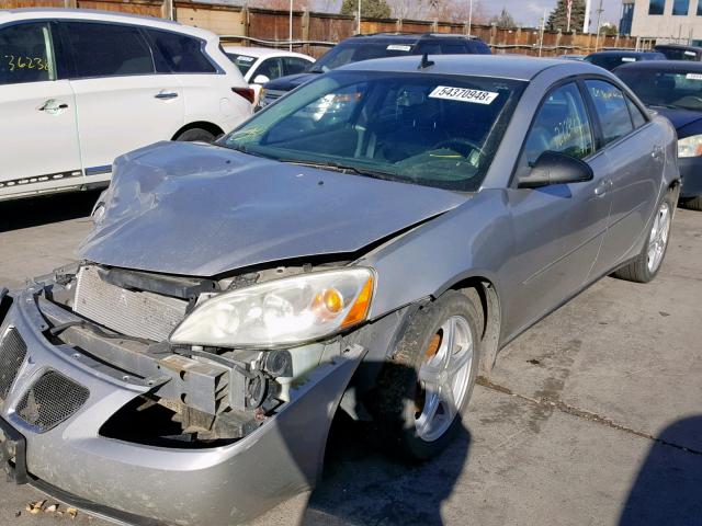 1G2ZH57N584167106 - 2008 PONTIAC G6 GT GRAY photo 2