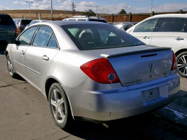 1G2ZH57N584167106 - 2008 PONTIAC G6 GT GRAY photo 3