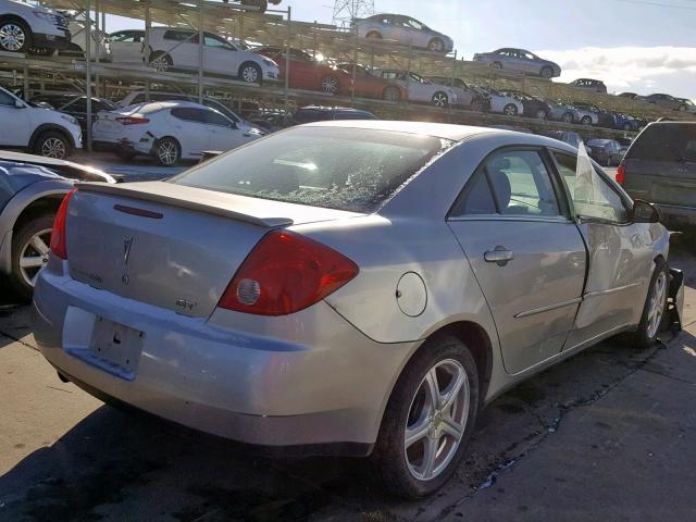 1G2ZH57N584167106 - 2008 PONTIAC G6 GT GRAY photo 4