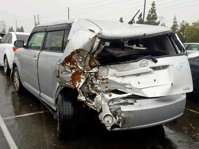 JTLKE50E081015935 - 2008 TOYOTA SCION XB Күміс фото 3