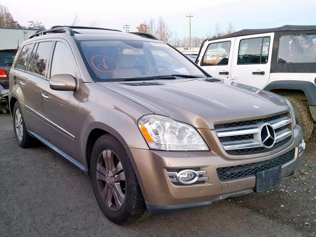 4JGBF71E28A410021 - 2008 MERCEDES-BENZ GL 450 4MA GOLD photo 1