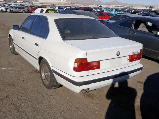 WBAHD6322SGK52900 - 1995 BMW 525 I AUTO WHITE photo 3
