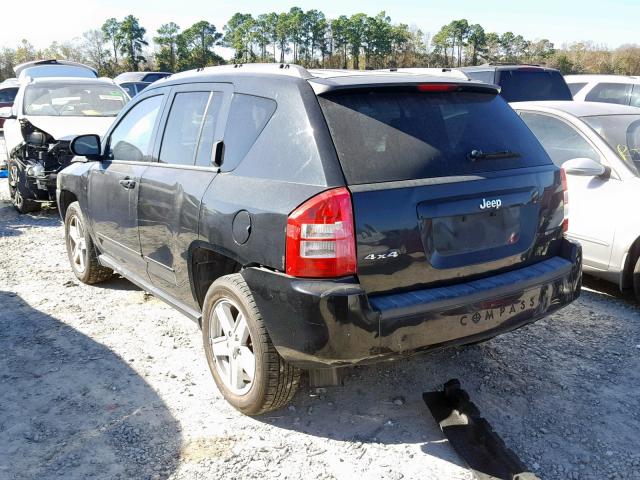 1J4NF4FB7AD545900 - 2010 JEEP COMPASS SP შავი ფოტო 3