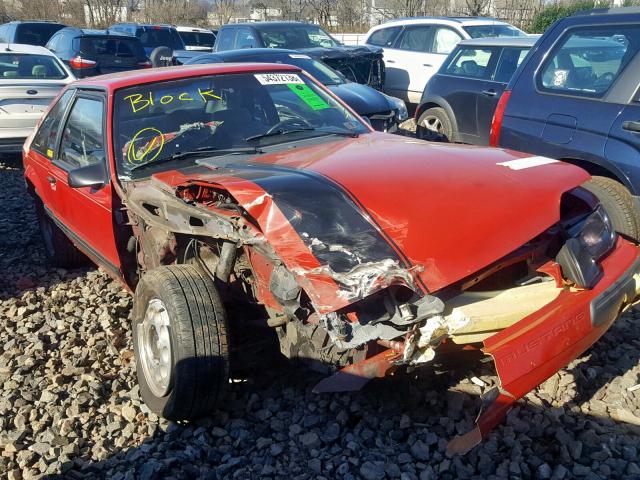 1FABP41E1JF286435 - 1988 FORD MUSTANG LX RED photo 1