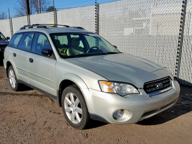 4S4BP61C477336795 - 2007 SUBARU LEGACY OUT GOLD photo 1