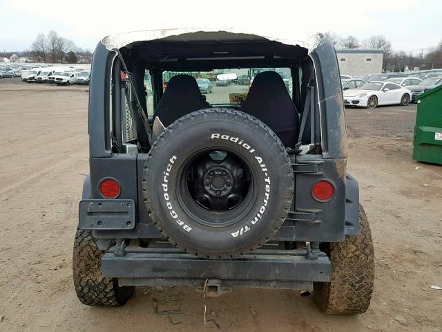 1J4FY19S5VP452483 - 1997 JEEP WRANGLER / BLACK photo 10