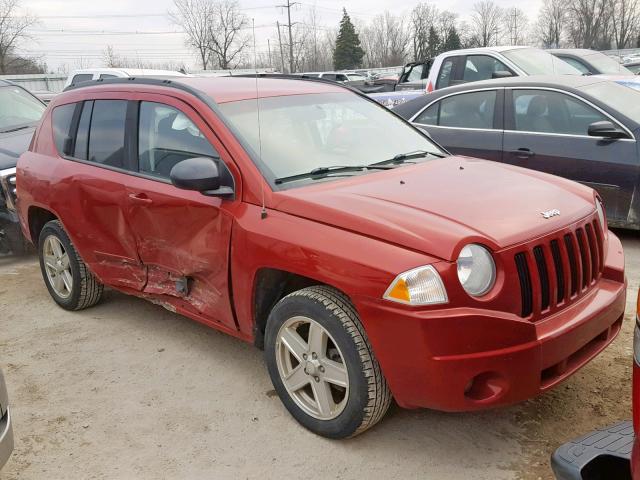 1J4NF4FB2AD511914 - 2010 JEEP COMPASS SP RED photo 1