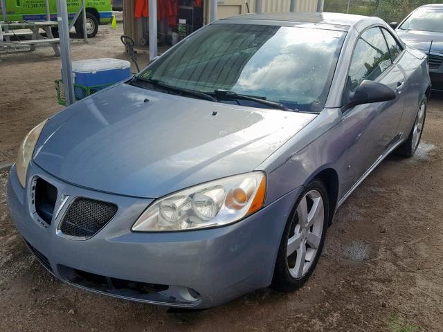 1G2ZH36N574208046 - 2007 PONTIAC G6 GT BLUE photo 2