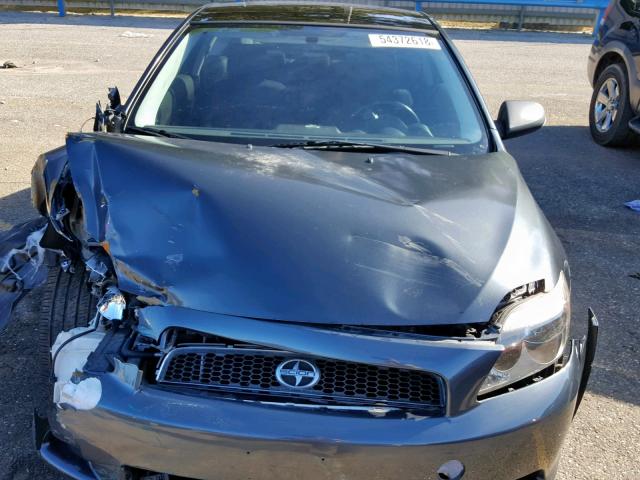 JTKDE177660082071 - 2006 TOYOTA SCION TC GRAY photo 7