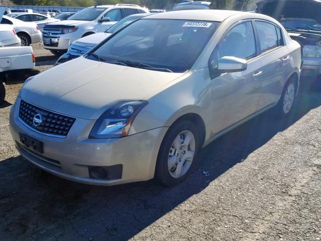 3N1AB61E27L615421 - 2007 NISSAN SENTRA 2.0 SILVER photo 2