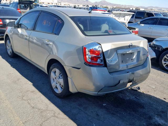 3N1AB61E27L615421 - 2007 NISSAN SENTRA 2.0 SILVER photo 3