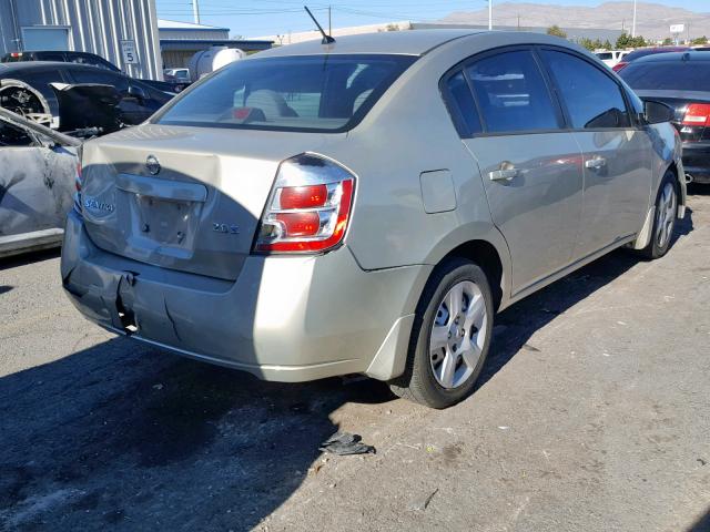 3N1AB61E27L615421 - 2007 NISSAN SENTRA 2.0 SILVER photo 4