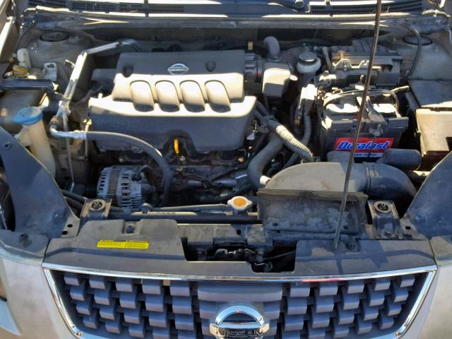 3N1AB61E27L615421 - 2007 NISSAN SENTRA 2.0 SILVER photo 7