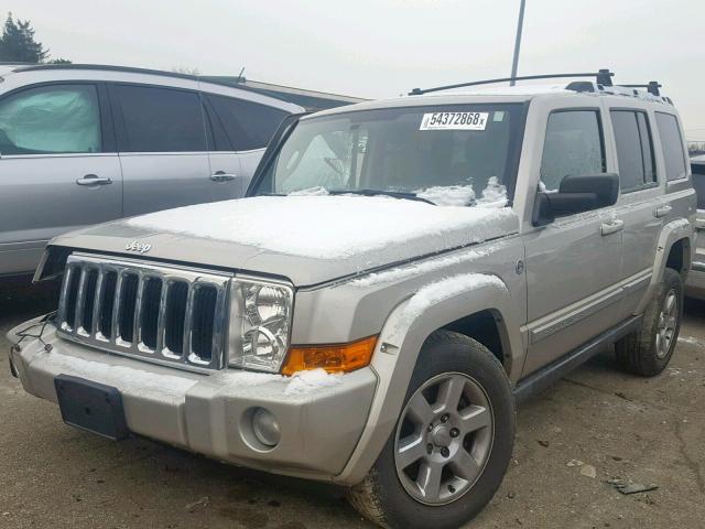 1J8HG58P57C527496 - 2007 JEEP COMMANDER Gümüş foto 2