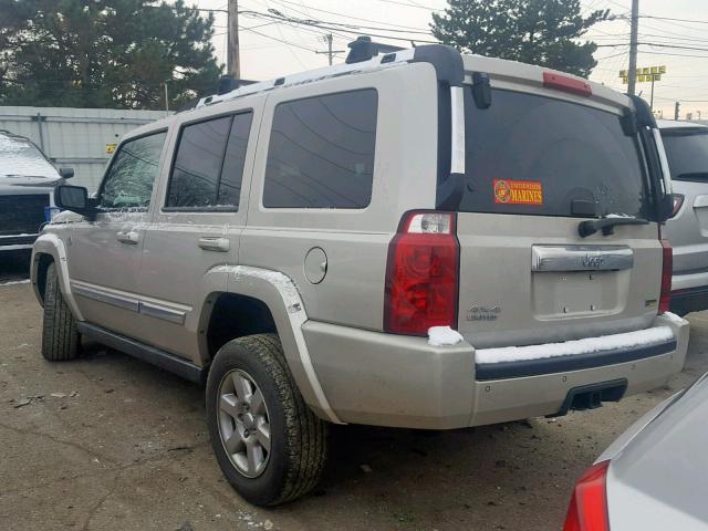 1J8HG58P57C527496 - 2007 JEEP COMMANDER Gümüş foto 3