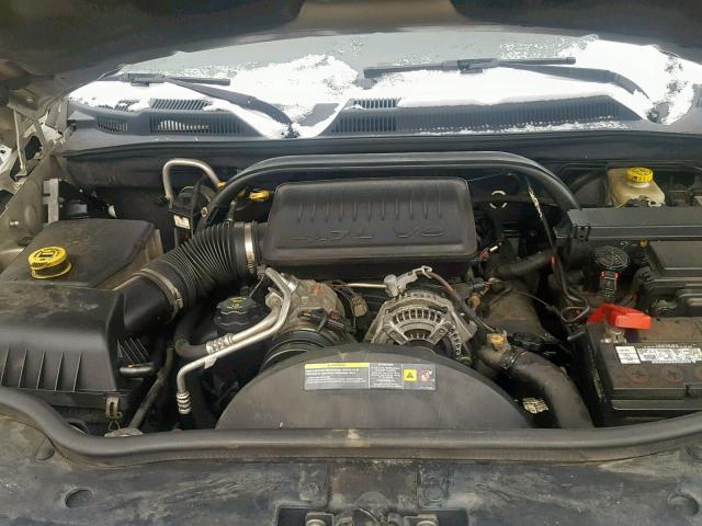 1J8HG58P57C527496 - 2007 JEEP COMMANDER Gümüş foto 7