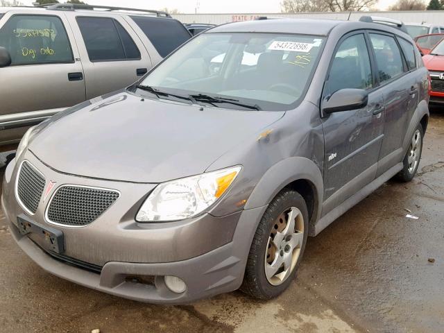 5Y2SL63845Z478624 - 2005 PONTIAC VIBE GRAY photo 2