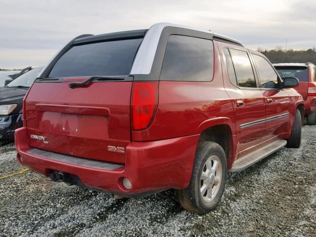 1GKES12S156161633 - 2005 GMC ENVOY XUV RED photo 4