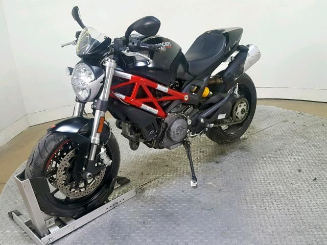 ZDM1RANN7EB079185 - 2014 DUCATI MONSTER 79 BLACK photo 4