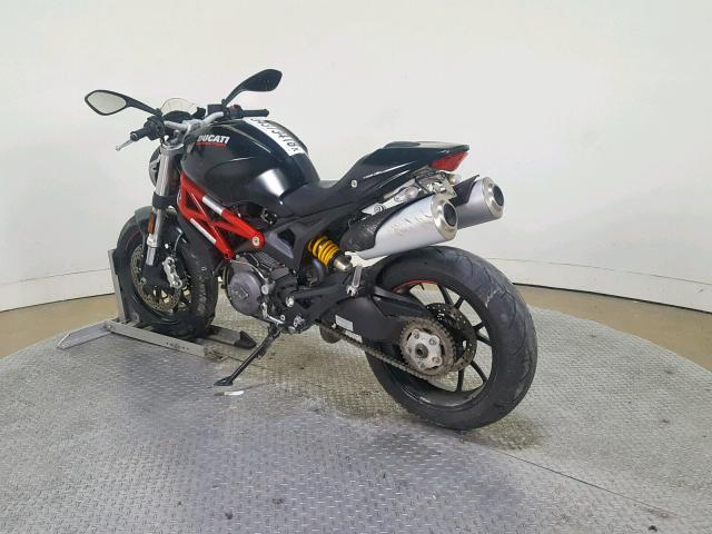 ZDM1RANN7EB079185 - 2014 DUCATI MONSTER 79 BLACK photo 6