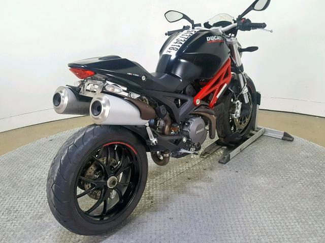 ZDM1RANN7EB079185 - 2014 DUCATI MONSTER 79 BLACK photo 8