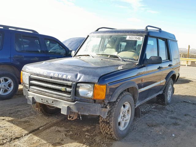 SALTY1240XA214074 - 1999 LAND ROVER DISCOVERY BLUE photo 2