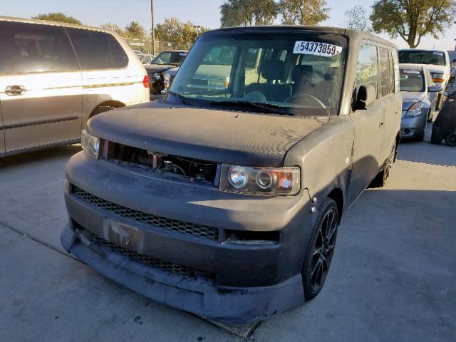 JTLKT324650217422 - 2005 TOYOTA SCION XB Schwarz Foto 2