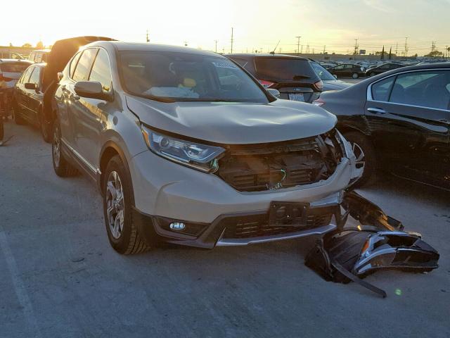 5J6RW1H82HL004559 - 2017 HONDA CR-V EXL TAN photo 1