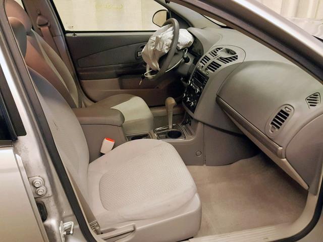 1G1ZS57F77F310235 - 2007 CHEVROLET MALIBU LS SILVER photo 5