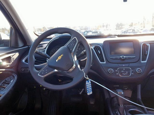 1G1ZB5ST0JF292939 - 2018 CHEVROLET MALIBU LS BLACK photo 9