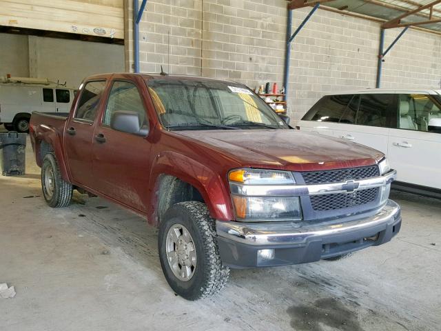 1GCDS43E988215402 - 2008 CHEVROLET COLORADO L BURGUNDY photo 1