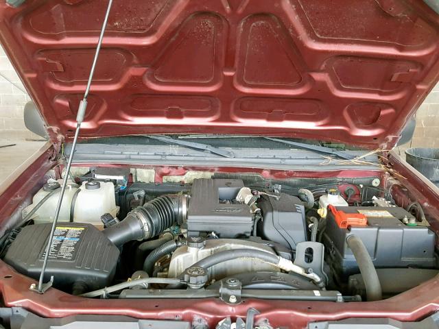 1GCDS43E988215402 - 2008 CHEVROLET COLORADO L BURGUNDY photo 7