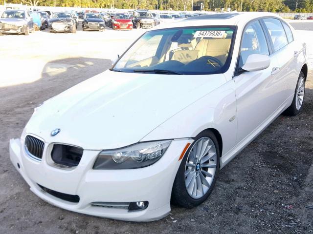 WBAPN7C53BA948869 - 2011 BMW 335 D WHITE photo 2