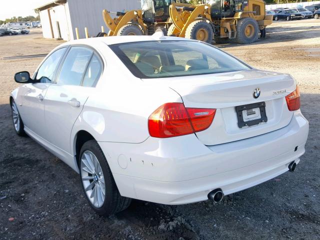 WBAPN7C53BA948869 - 2011 BMW 335 D WHITE photo 3