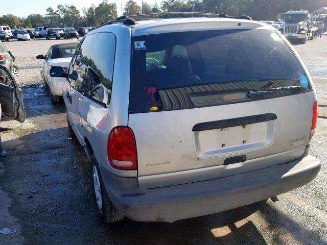 2B4GP2530YR724908 - 2000 DODGE CARAVAN SILVER photo 3