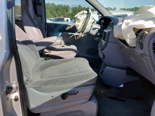 2B4GP2530YR724908 - 2000 DODGE CARAVAN SILVER photo 5