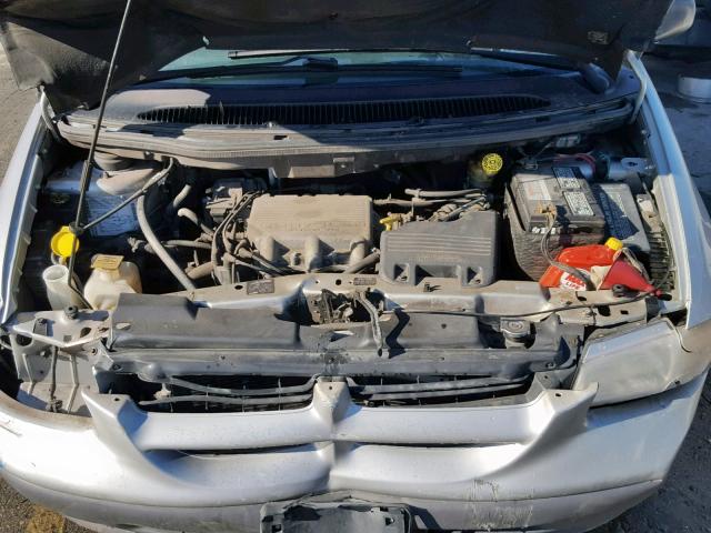 2B4GP2530YR724908 - 2000 DODGE CARAVAN SILVER photo 7