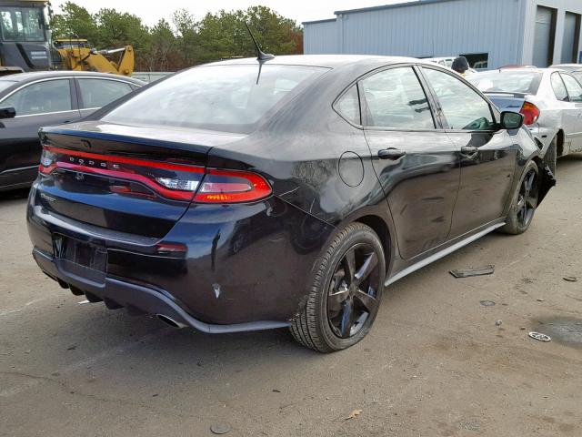 1C3CDFBB7FD344806 - 2015 DODGE DART SXT BLACK photo 4