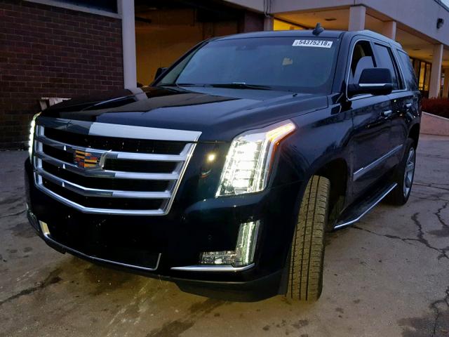 1GYS4BKJ7JR116379 - 2018 CADILLAC ESCALADE L BLACK photo 2