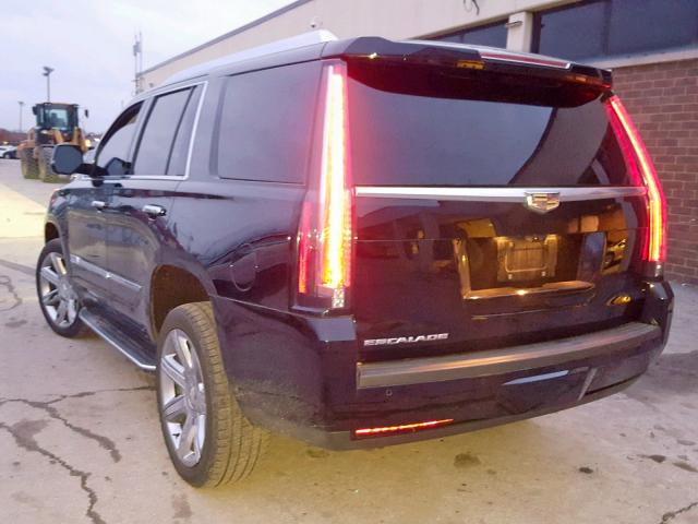 1GYS4BKJ7JR116379 - 2018 CADILLAC ESCALADE L BLACK photo 3