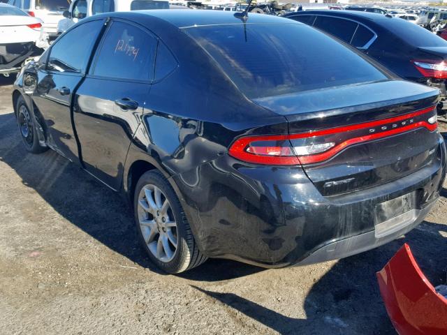 1C3CDFBA1DD154570 - 2013 DODGE DART SXT BLACK photo 3