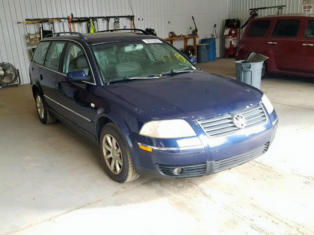 WVWVD63B64E027688 - 2004 VOLKSWAGEN PASSAT GLS BLUE photo 1