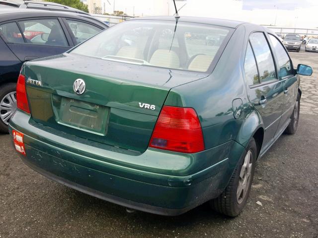 3VWSE29M0XM085521 - 1999 VOLKSWAGEN JETTA GLS GREEN photo 4