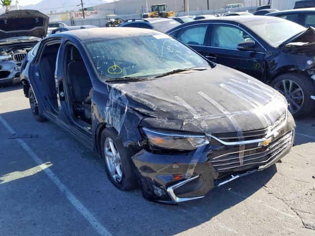 1G1ZB5ST1HF227687 - 2017 CHEVROLET MALIBU LS BLUE photo 1