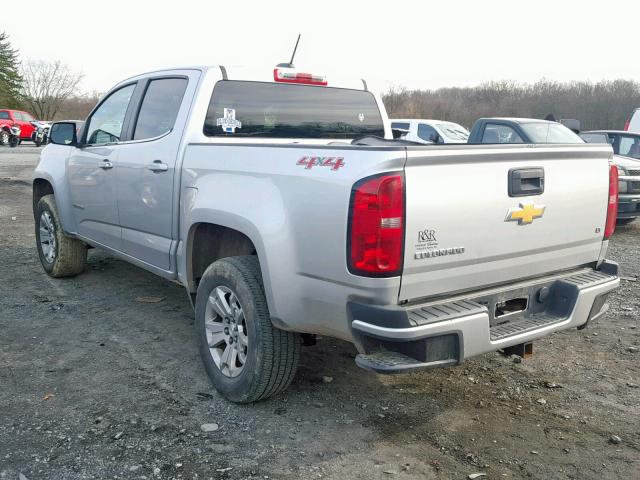 1GCGTBE31F1253514 - 2015 CHEVROLET COLORADO L SILVER photo 3